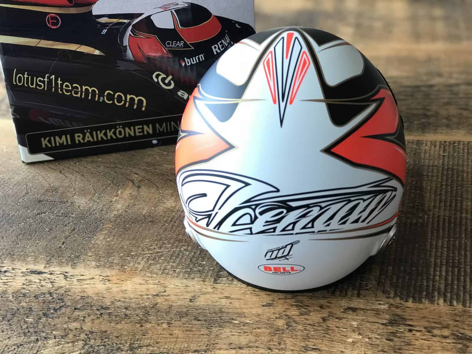 Kimi Raikkonen 1:2 Scale Model Mini Helmet | GPBox