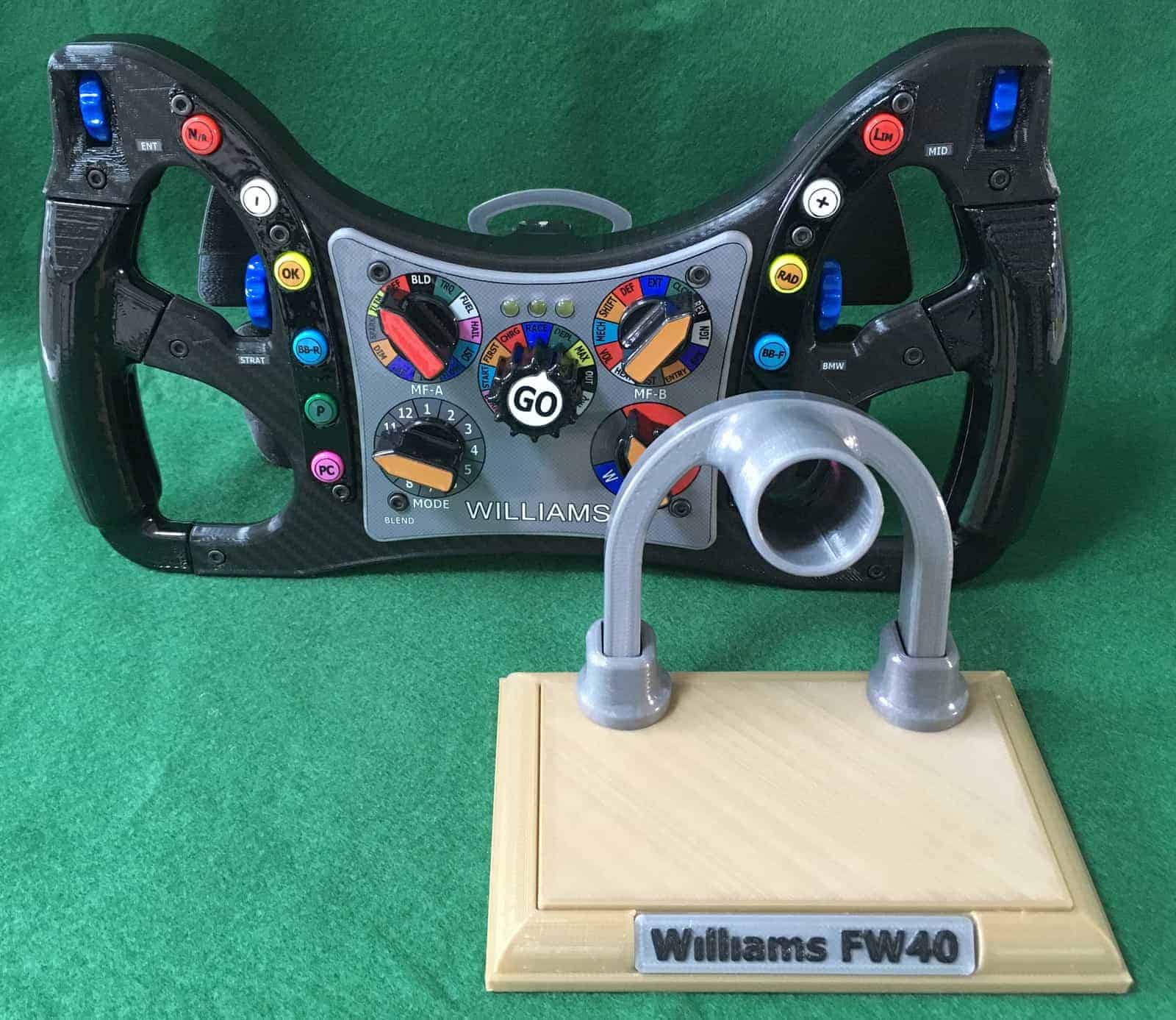 Williams FW40 Replica Steering Wheel | GPBox