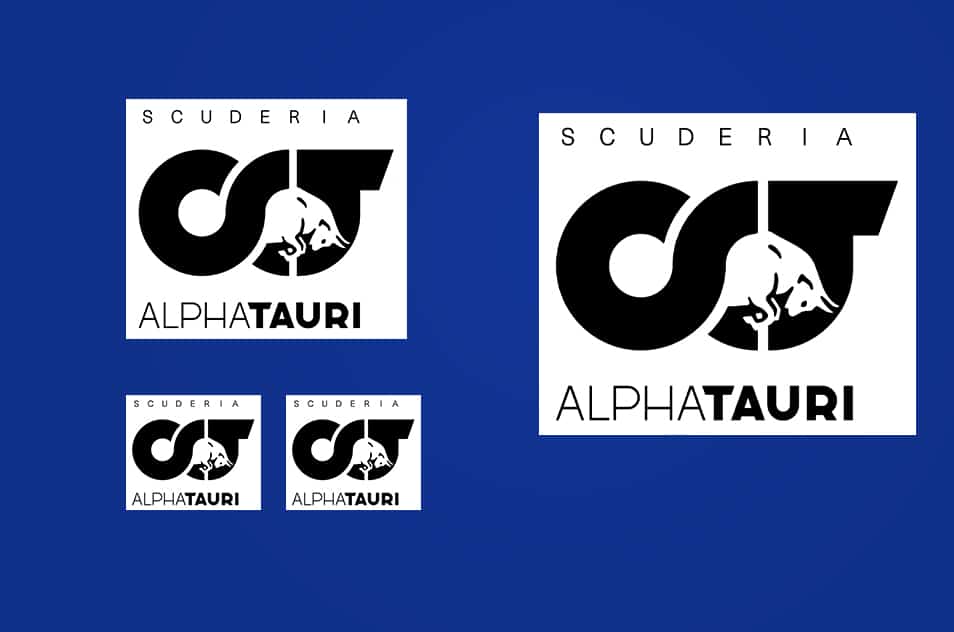 Scuderia Alpha Tauri F1 Logo Stickers 2020 - Scuderia GP | GPBox