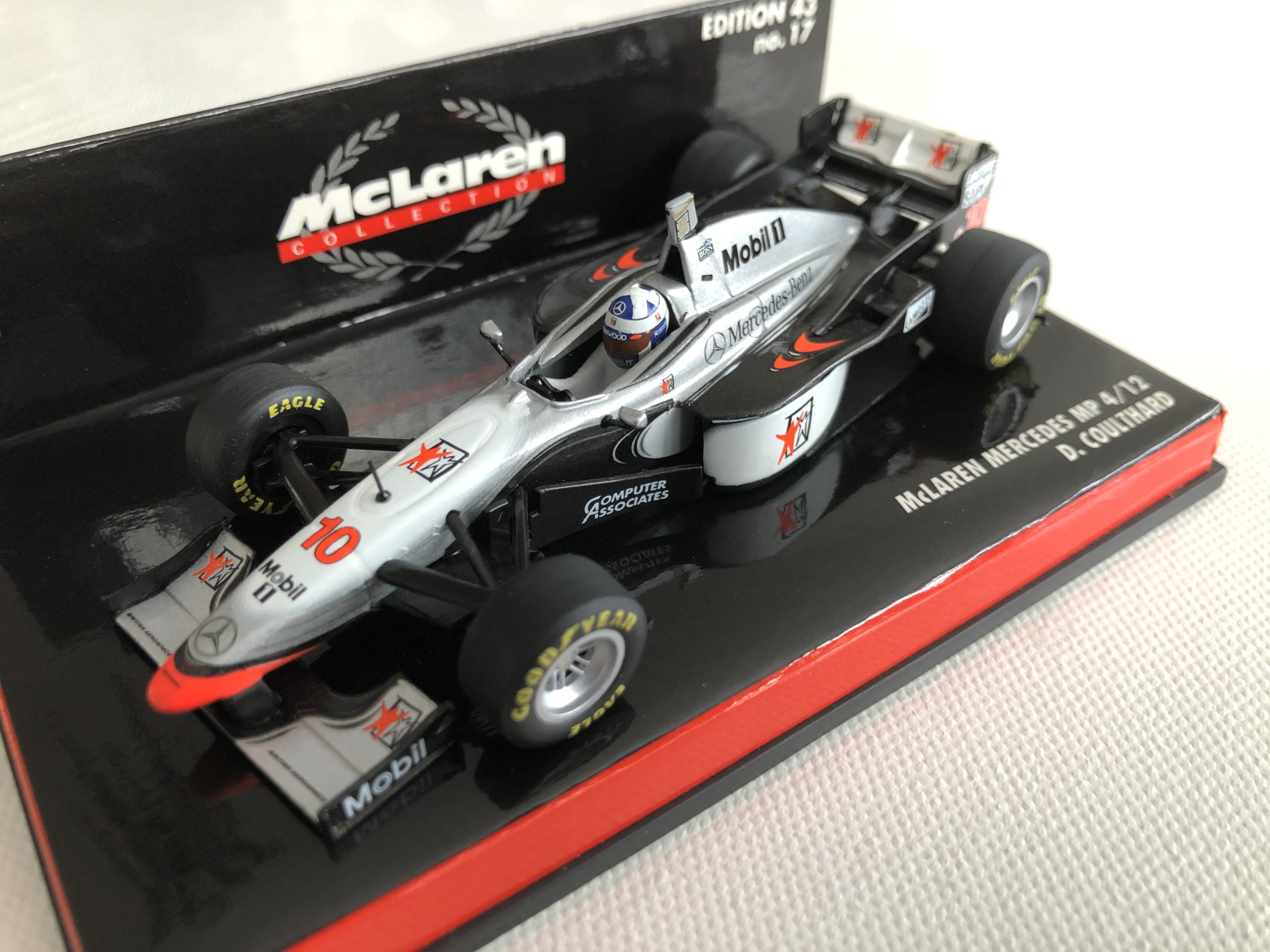 LOT of 3 x David Coulthard McLaren Mercedes MP4/12 MP4/13