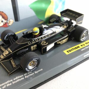 1985 Ayrton Senna Lotus Renault 97T Minichamps 1:43 Scale