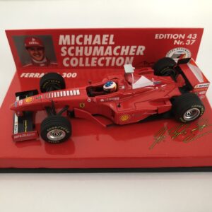 1998 Michael Schumacher | Ferrari F300 | Minichamps 1:43 Scale Diecast Model F1 Drivers by Classic Trax Limited