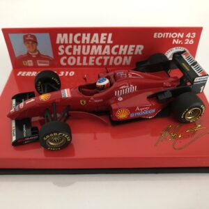 1996 Michael Schumacher | Ferrari F310 | Minichamps 1:43 Scale Diecast Model F1 Drivers by Classic Trax Limited