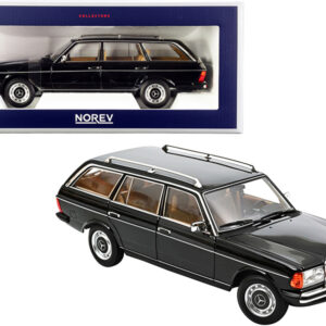 1982 Mercedes Benz 200 T Black 1/18 Diecast Model Car by Norev Sports Car Racing Collectibles by Diecast Mania