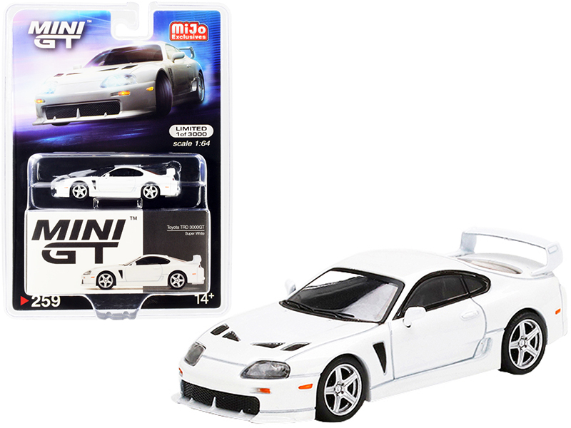 Toyota TRD 3000GT Super White Metallic Limited Edition to 3000 pieces Worldwide 1/64 Diecast Model Car by True Scale Miniatures Automotive