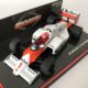 1985 Niki Lauda McLaren Tag Turbo MP4/2B Minichamps 1:43 Scale (Note: Card Plinth info is incorrect) 1985 Niki Lauda McLaren Tag Turbo MP4/2B Minichamps 1:43 Scale (Note: Card Plinth info is incorrect)