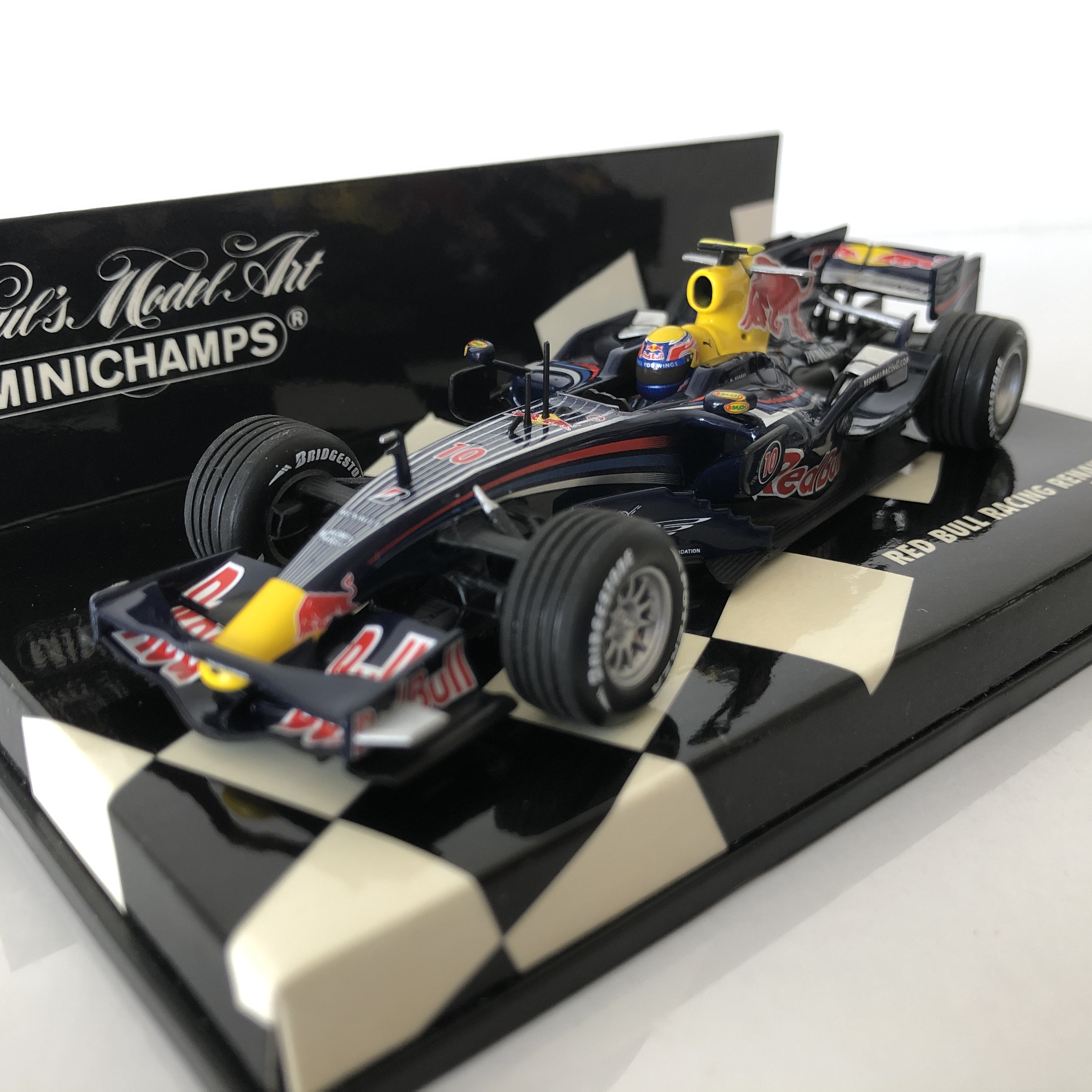 2008 Mark Webber | Red Bull Racing RB4 | Minichamps Diecast