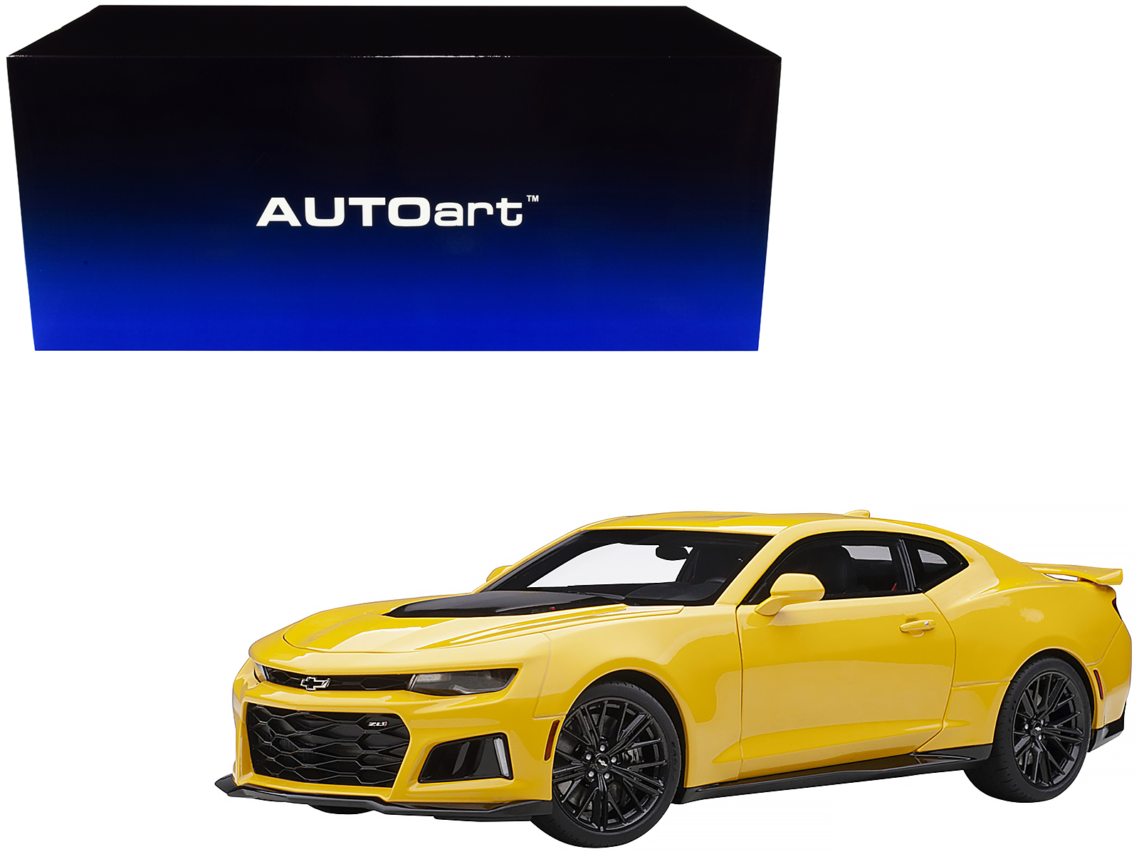 AUTOart 1/18 CHEVROLET CAMARO ZL1 2017 Yellow 71205 From