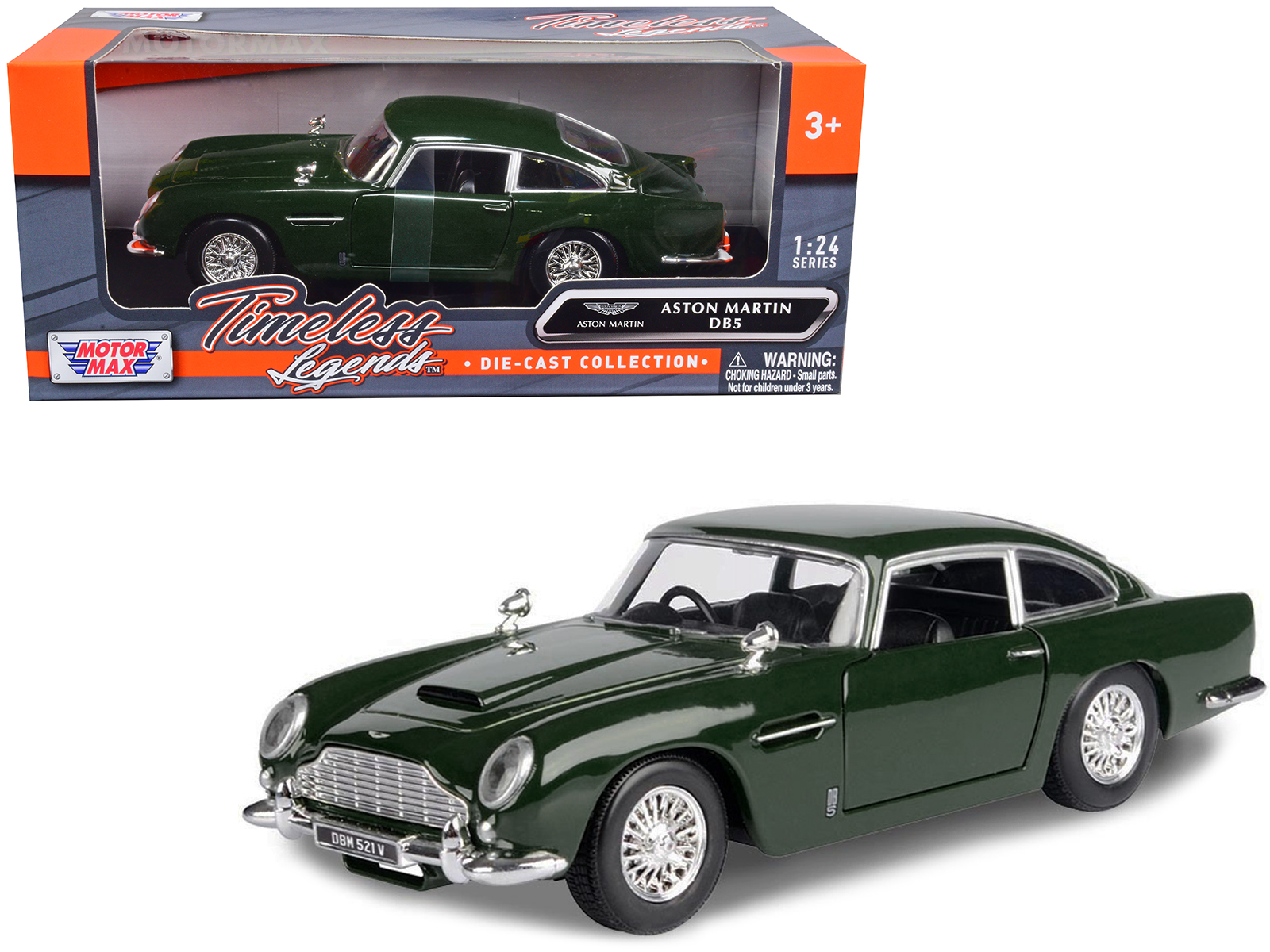 007 DB5 Goldfinger model 1:8 scale, Agora Models