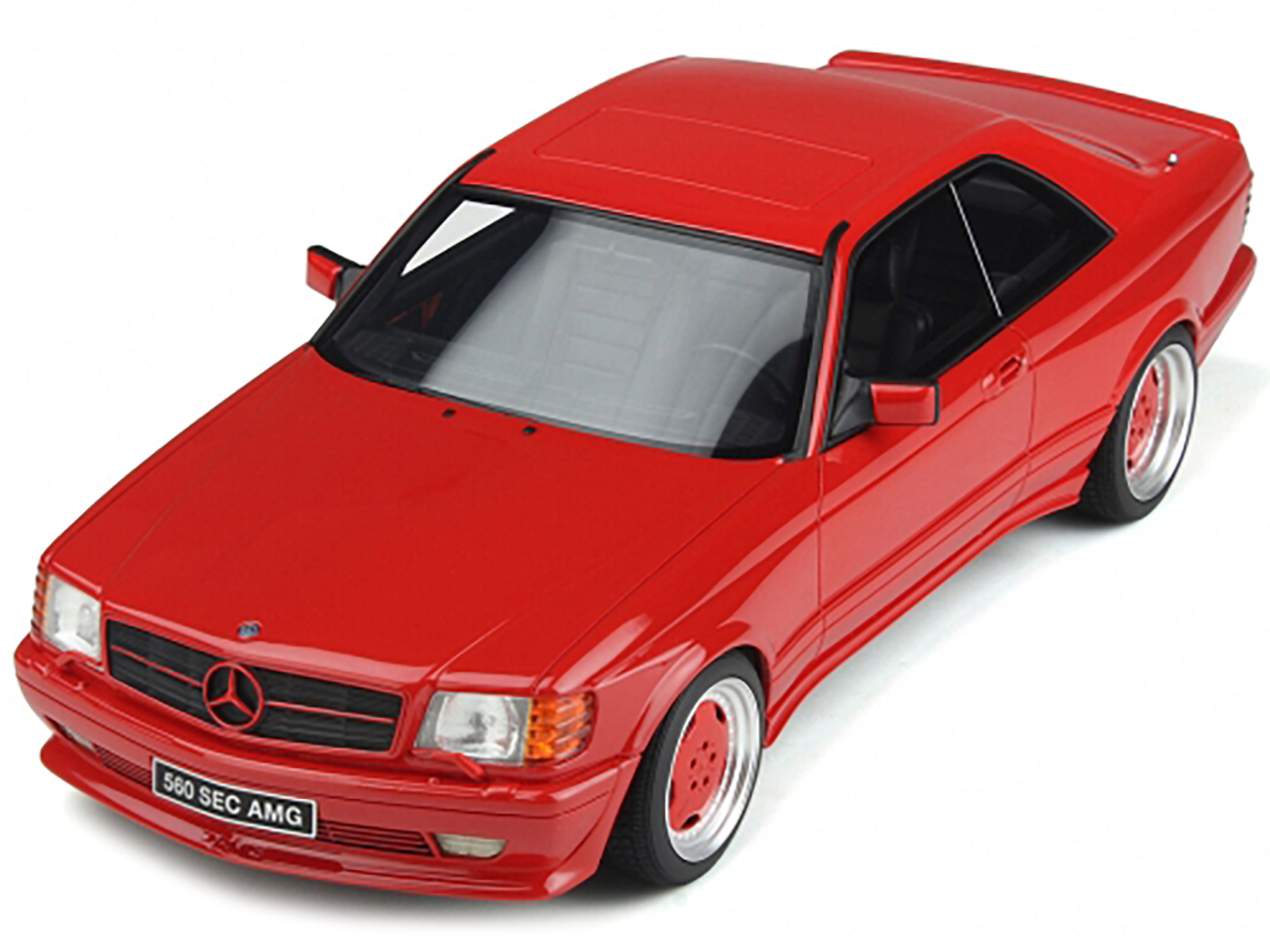 OTTO Benz 560 SEC AMG W126 RED ベンツ ① 1/18 OTTO Mercedes-Benz W126 560 SEC Widebody (Signal Red