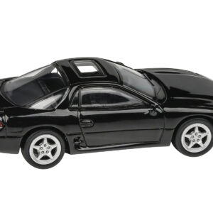 Mitsubishi 3000GT GTO Pyrenees Black with Sunroof 1/64 Diecast Model Car by Paragon Models by Diecast Mania