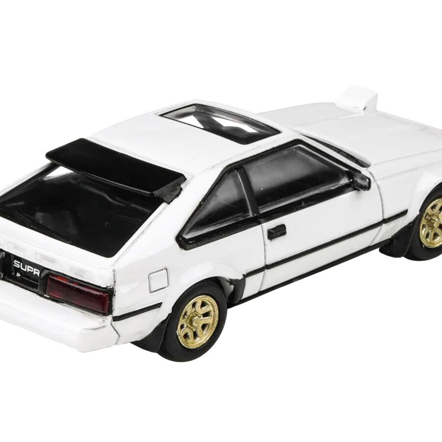 1984 Toyota Celica Supra Super White with Sunroof 1/64 Diecast Model Car by Paragon Models Automotive