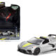 2022 Chevrolet Corvette C8.R Stingray Convertible Hypersonic Gray with Yellow Stripes "2022 IMSA GTLM Championship Edition" "Hobby Exclusive" Series 1/64 Diecast Model Car by Greenlight