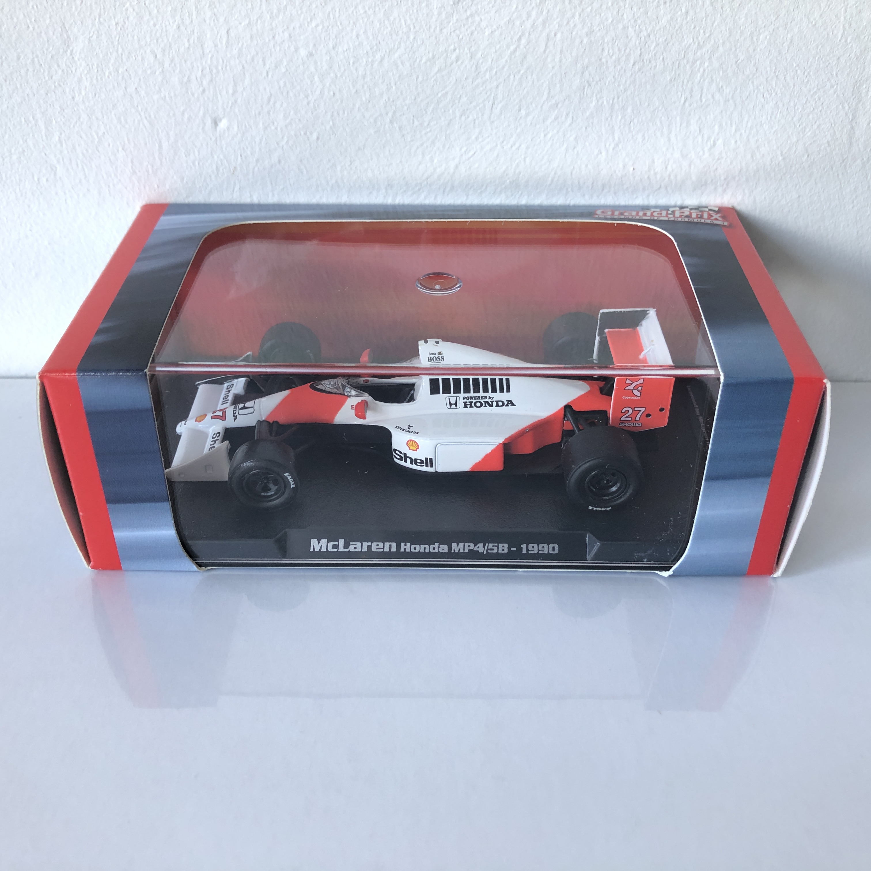 1990 Ayrton Senna Mclaren Honda MP4/5B 1:43 Atlas Editions