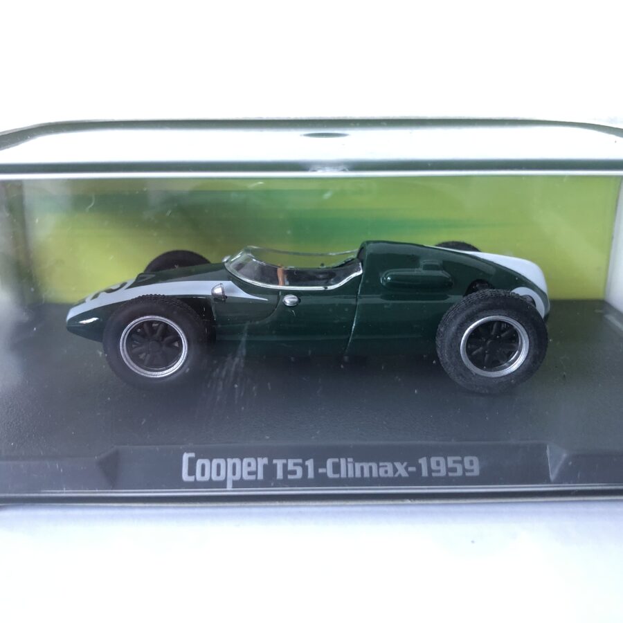 1959 Jack Brabham - Cooper Climax T51 1:43 Atlas Editions F1 Model F1 Collectibles