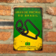 Brazil São Paulo Grand Prix Hungaroring Vintage Metal Sign, F1 Retro Wall Art Decoration Print, Gift for Formula 1 Fans Brazil São Paulo Grand Prix Hungaroring Vintage Metal Sign, F1 Retro Wall Art Decoration Print, Gift for Formula 1 Fans