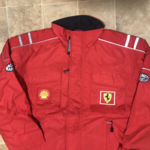 Ferrari team jacket available in sizes Large Large and XXLarge GPBox