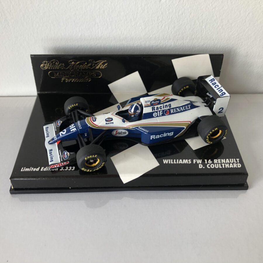 David Coulthard | Williams Renault FW16 | Minichamps Diecast 1:43 Minichamps David Coulthard