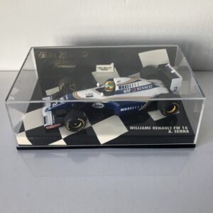 1994 Ayrton Senna | Williams Renault FW16 | 1:43 Minichamps Diecast Model F1 Car F1 Teams by Classic Trax Limited