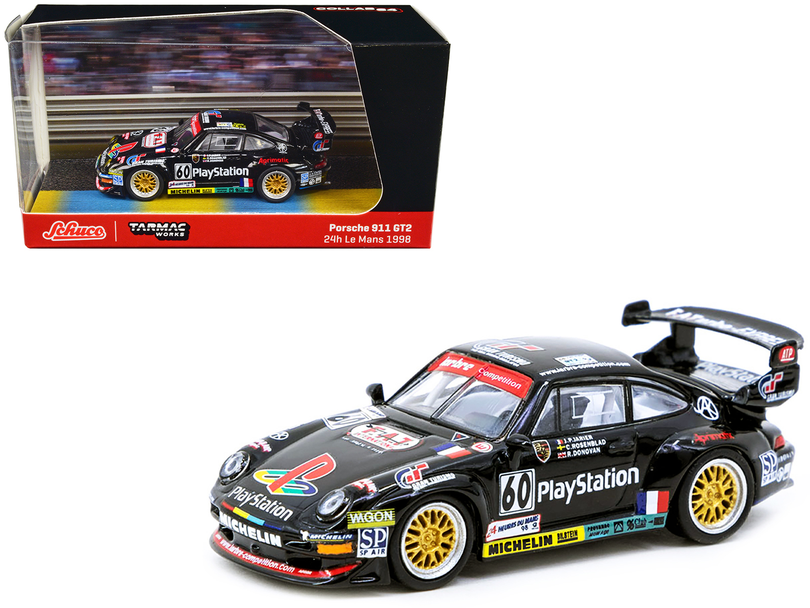 Vitesse – Porsche GT2 Chereau #72 LeMans 1998 1/43 – Scalewagen