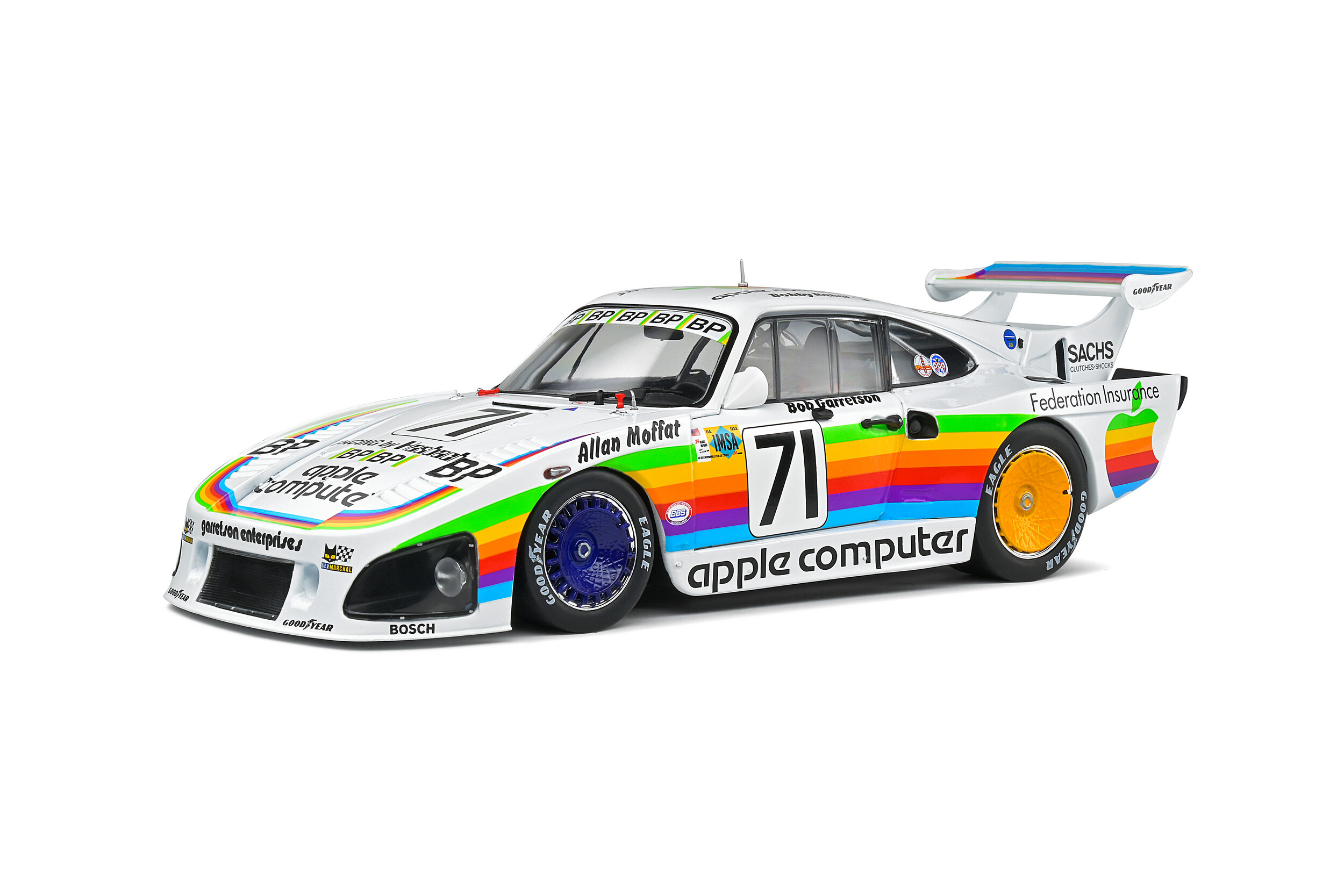 1/18 ポルシェ 935 K3 24H LE MANS 1980 Porsche 935 K3 24H Le Mans 1980 #71 - Solido - 1/18 | GPBox