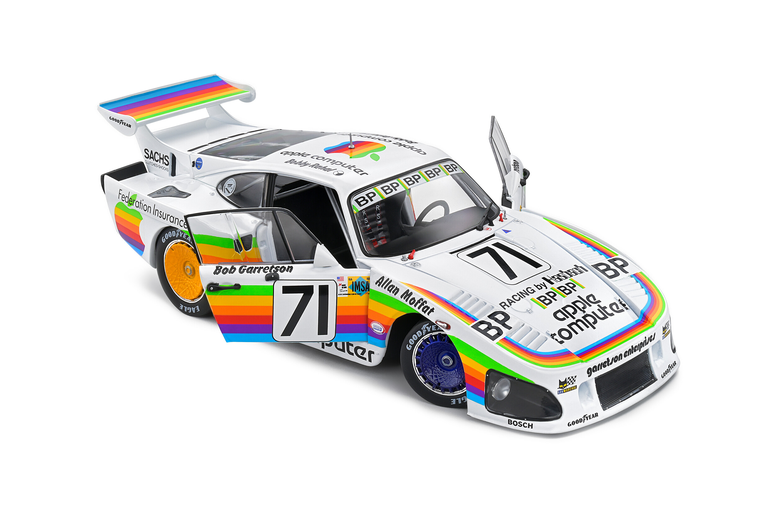 1/18 ポルシェ 935 K3 24H LE MANS 1980 Porsche 935 K3 24H Le Mans 1980 #71 - Solido - 1/18 | GPBox