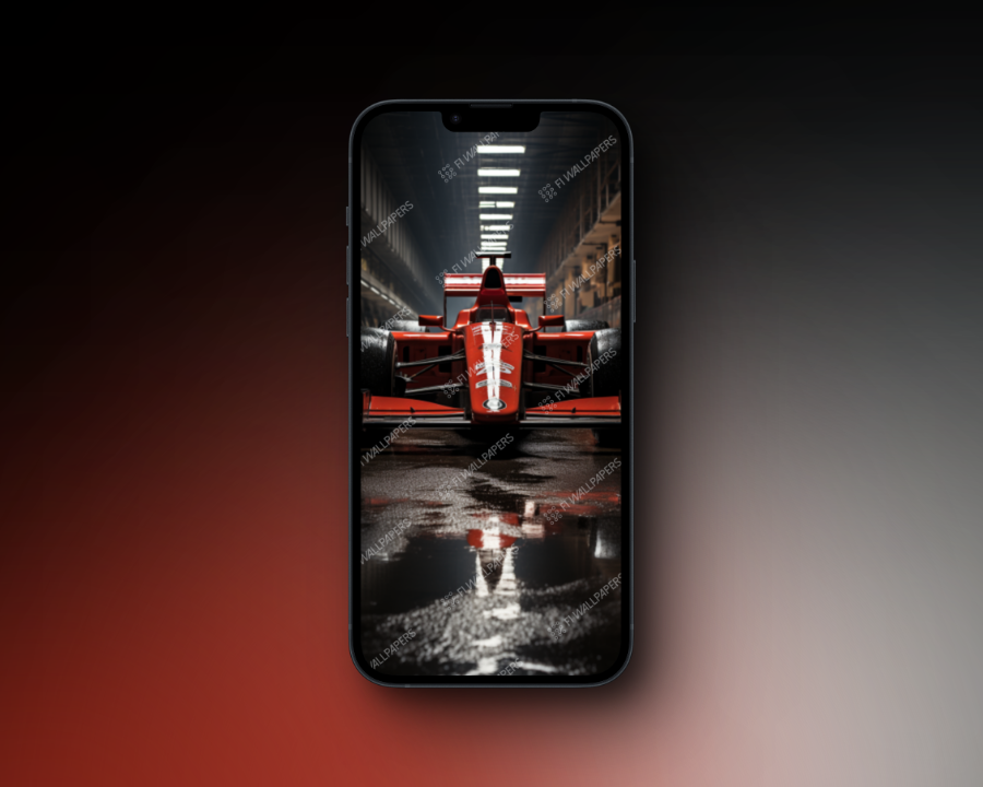 Vintage Ferrari Formula 1 Team Car - 4K/HD iPhone F1 Wallpaper Download F1 Gifts