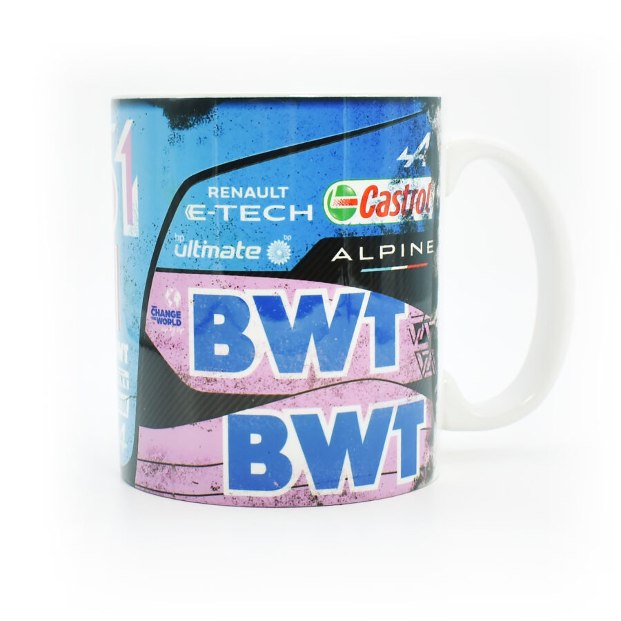 Ocon #31 Blue 2023 F1 Mug / Formula One Racing / Race Car / Pierre / Esteban / Carbon / Alpine / Coffee Cup / Gift Ideas Alpine F1 Team