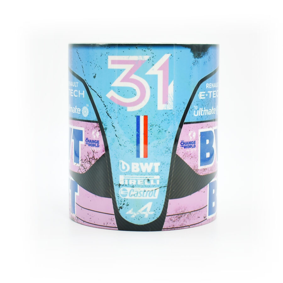 Ocon #31 Blue 2023 F1 Mug / Formula One Racing / Race Car / Pierre / Esteban / Carbon / Alpine / Coffee Cup / Gift Ideas Alpine F1 Team