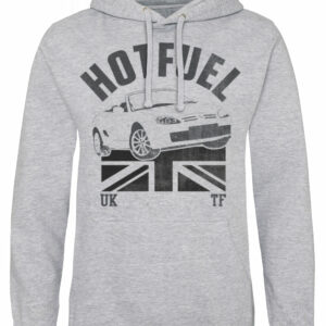 MG TF UK Print Hoodie Sports Car Racing Clothing by Hotfuel