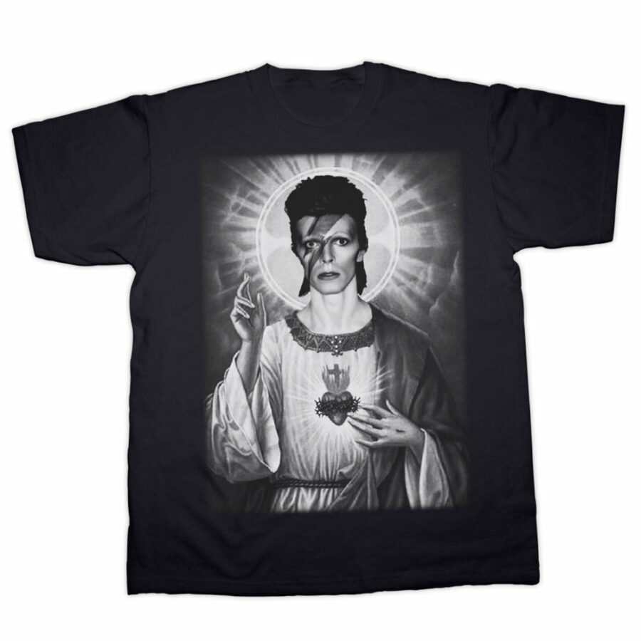 Bowie Rock God T Shirt Automotive