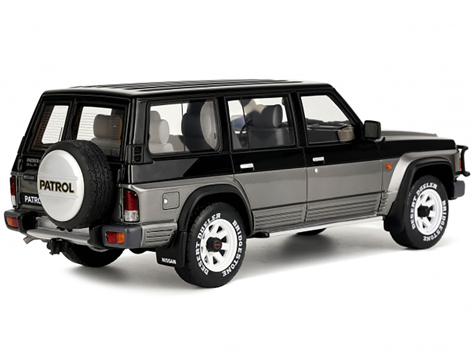 1992 Nissan Patrol GR Y60 Black and Graphite Gray Limited