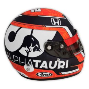 Mini Helmet 1:2 Yuki Tsunoda 'AlphaTauri 2021' | GPBox