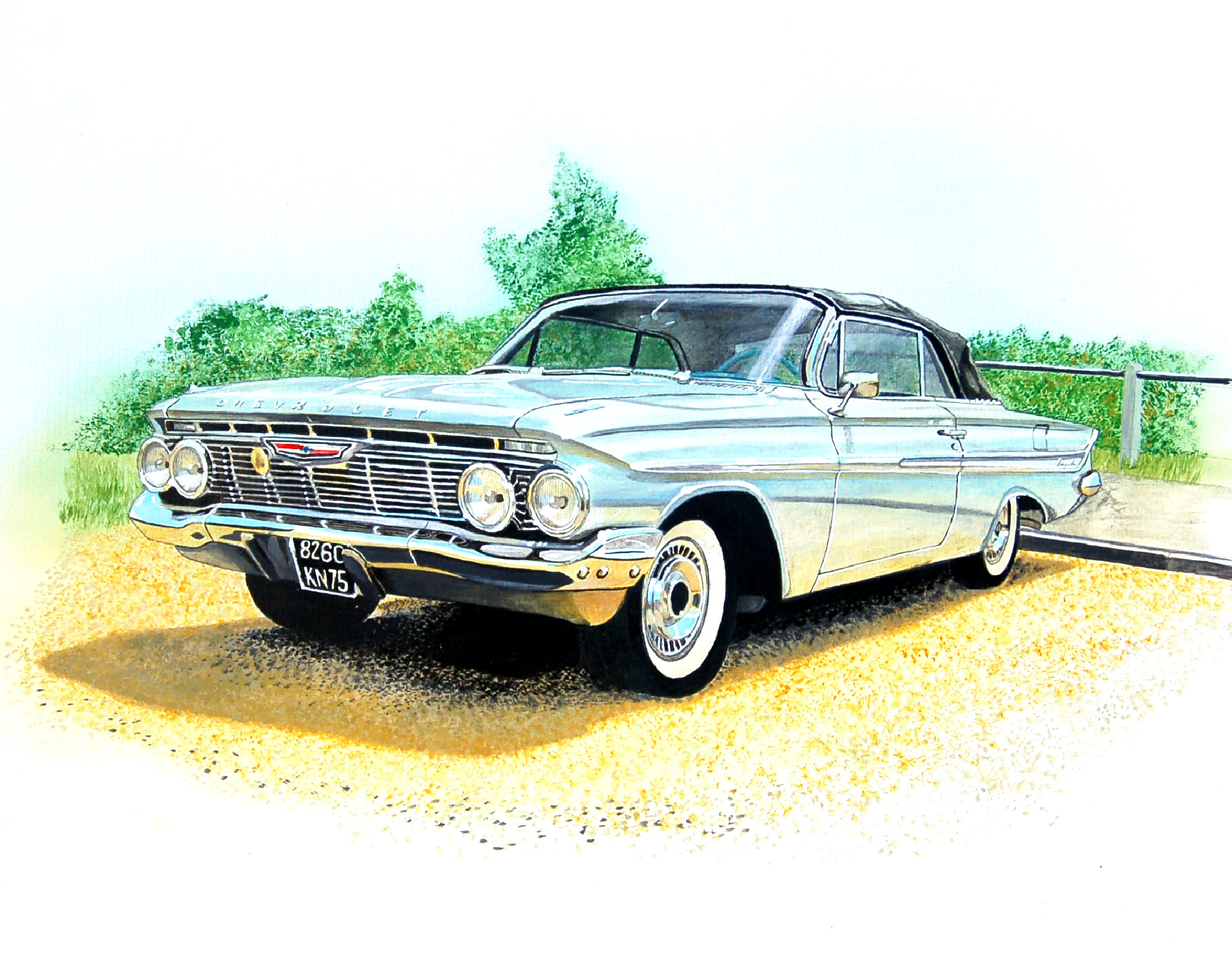 Chevrolet Impala convertible 1961 | GPBox