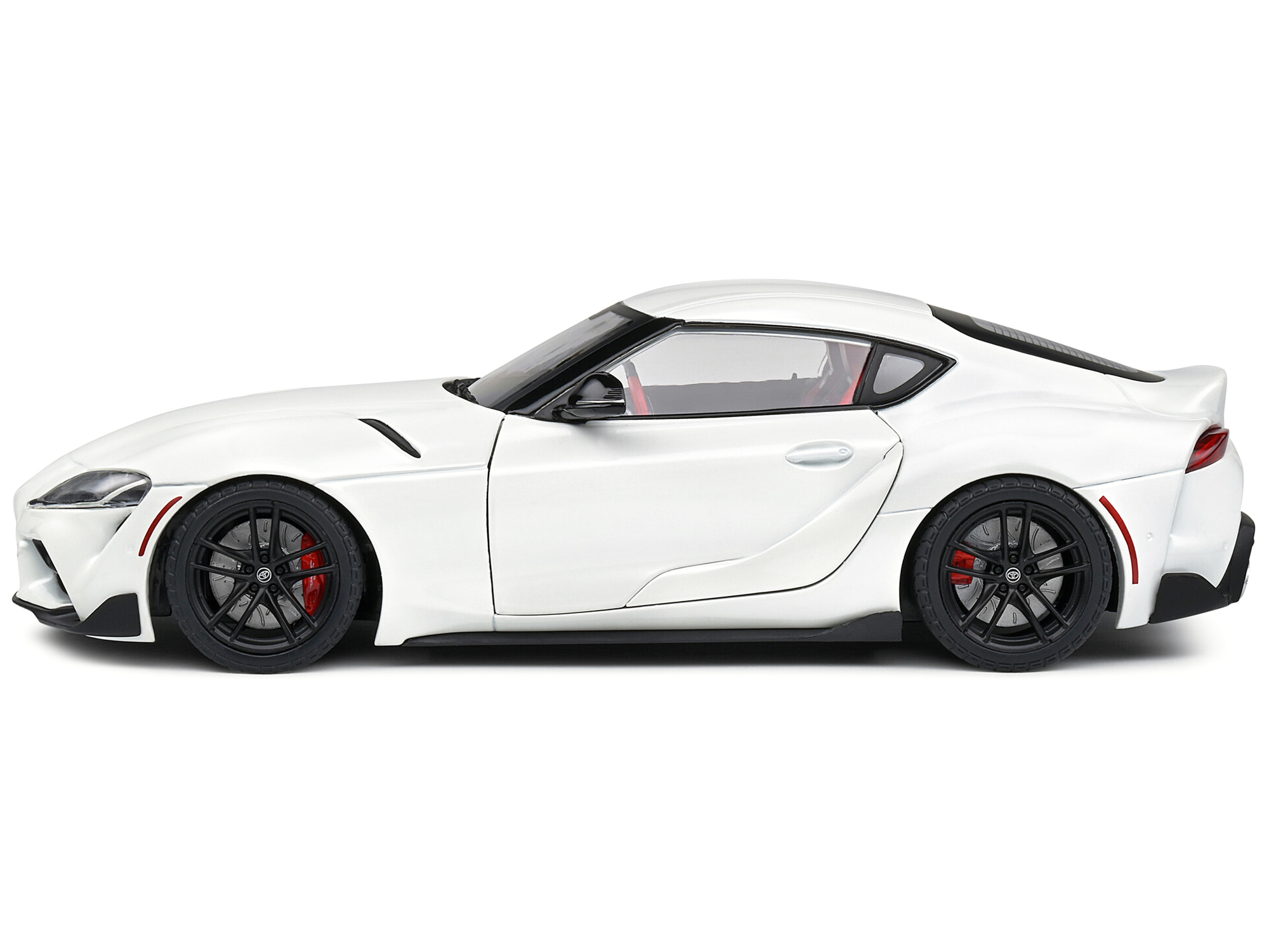 2023 Toyota GR Supra White Pearl Metallic 1/18 Diecast Model