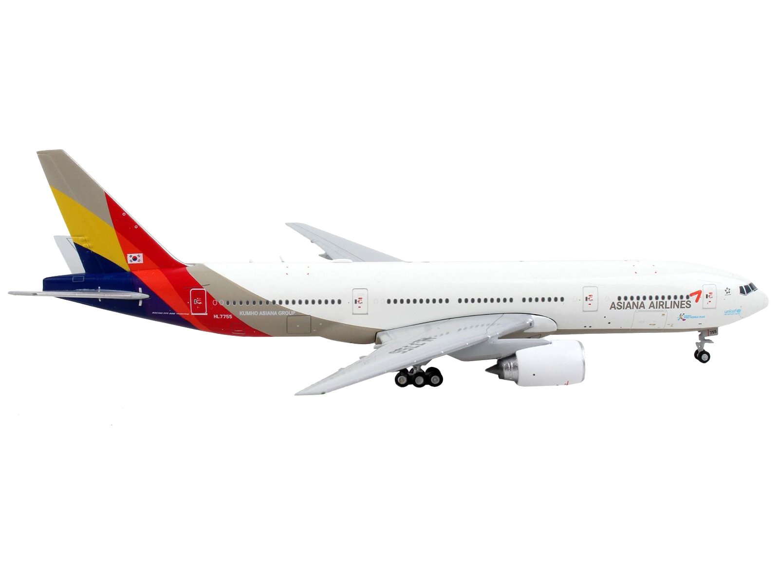 その他 ASIAN AIRLINES Boeing 777-200ER 1/180 Boeing 777-200ER Asiana Airlines 1/200 | eBay