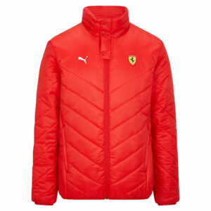 2022 Ferrari Fanwear Padded Jacket (Red)  by Race Crate