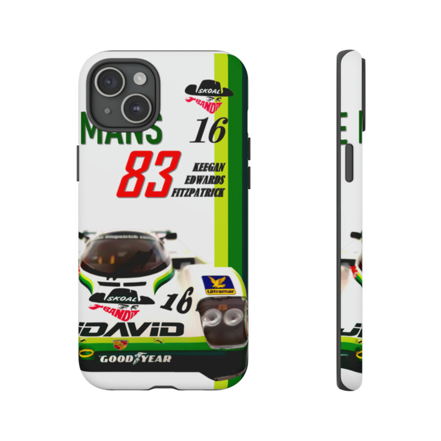 Skoal Bandit Porsche 956 Tough Phone Case Porsche