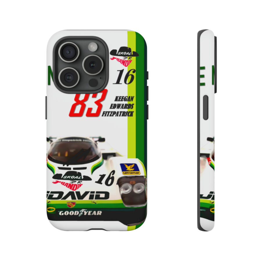 Skoal Bandit Porsche 956 Tough Phone Case Porsche