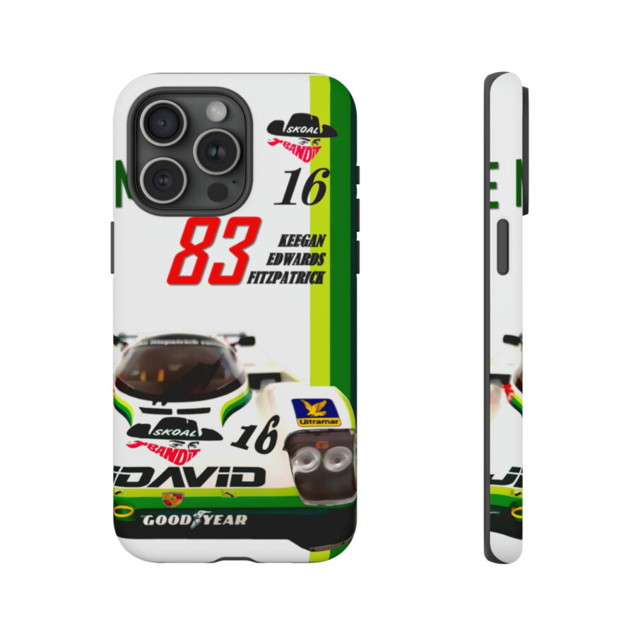 Skoal Bandit Porsche 956 Tough Phone Case Porsche