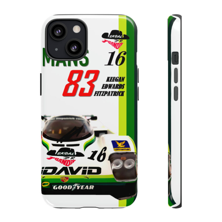 Skoal Bandit Porsche 956 Tough Phone Case Porsche