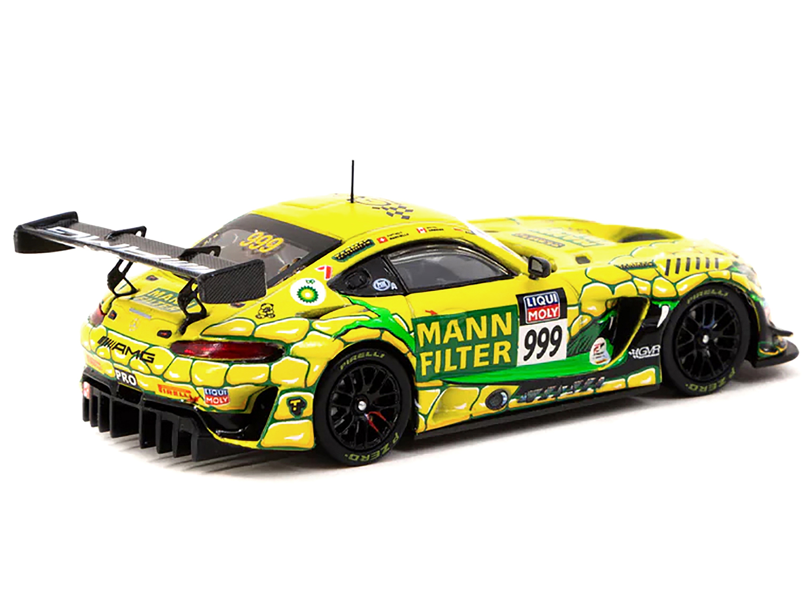 ミニカー　1/43 Mercedes-AMG GT3 #999 Mercedes-AMG Team GruppeM Racing 24H Spa 2023 M. Engel - M. Grenier - D. Juncadella [SB729] Mercedes-AMG GT3 #999 Raffaele Marciello - Maro Engel