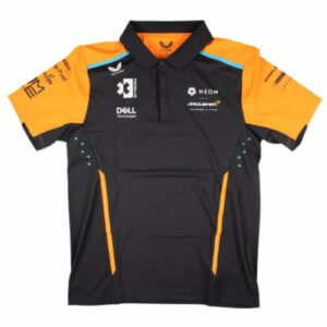 2024 McLaren Replica XE Polo Shirt (Phantom)  by Race Crate