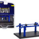 Adjustable Four-Post Lift Blue "Four-Post Lifts" Series 1 1/64 Diecast Model by Greenlight Adjustable Four-Post Lift Blue "Four-Post Lifts" Series 1 1/64 Diecast Model by Greenlight
