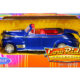 1941 Chevrolet Special Deluxe Convertible Candy Blue Metallic with Red Interior "Low Rider Collection" 1/24 Diecast Model Car by Welly 1941 Chevrolet Special Deluxe Convertible Candy Blue Metallic with Red Interior "Low Rider Collection" 1/24 Diecast Model Car by Welly