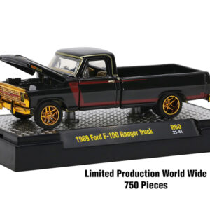 "Detroit Muscle" Set of 6 Cars IN DISPLAY CASES Release 60 Limited Edition to 8400 pieces Worldwide 1/64 Diecast Model Cars by M2 Machines Sports Car Racing Collectibles by Diecast Mania