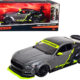 2015 Ford Mustang GT 5.0 Gray Metallic and Black with Graphics "Modern Muscle" Series 1/18 Diecast Model Car by Maisto 2015 Ford Mustang GT 5.0 Gray Metallic and Black with Graphics "Modern Muscle" Series 1/18 Diecast Model Car by Maisto