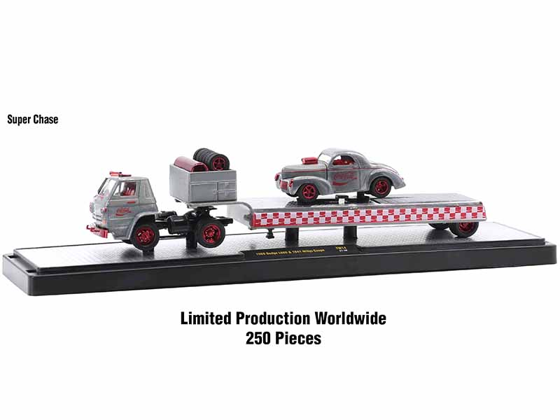 Auto Haulers "3 Sodas" Set of 3 pieces Release 14 Limited Edition to 8400 pieces Worldwide 1/64 Diecast Models by M2 Machines Automotive