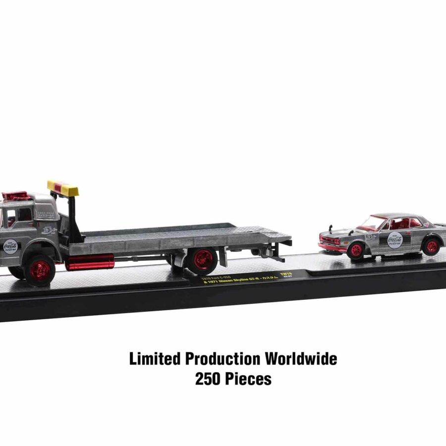Auto Haulers "Coca-Cola" Set of 3 pieces Release 19 Limited Edition to 8400 pieces Worldwide 1/64 Diecast Models by M2 Machines Automotive
