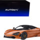 McLaren 720S Azores Orange Metallic with Black Top and Carbon Accents 1/18 Model Car by Autoart McLaren 720S Azores Orange Metallic with Black Top and Carbon Accents 1/18 Model Car by Autoart